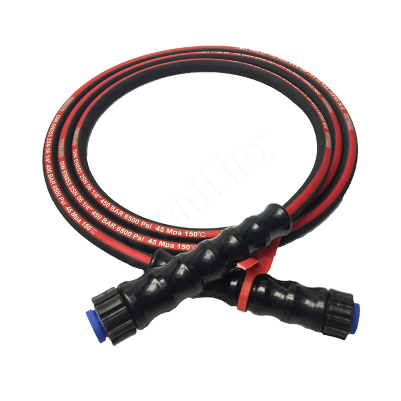 High Pressure Washer Hose for Cleanroom Sterilization