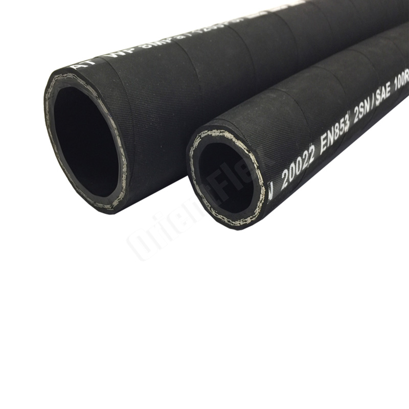 SAE 100 R2 Steel Wire Reinforced High-Strength Underground Cable Conduit